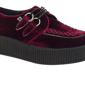 Burgundy T.U.K. Creepers